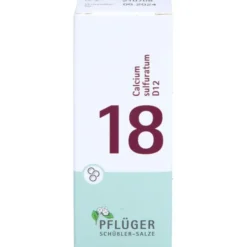 BIOCHEMIE Pflüger 18 Calcium sulfuratum D 12 Glob. 15 g