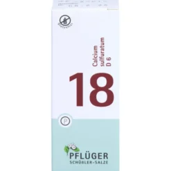 BIOCHEMIE Pflüger 18 Calcium sulfuratum D 6 Tabl. 100 St