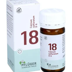 BIOCHEMIE Pflüger 18 Calcium sulfuratum D 6 Tabl. 100 St