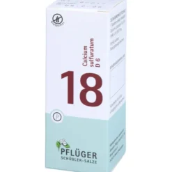 BIOCHEMIE Pflüger 18 Calcium sulfuratum D 6 Tabl. 100 St