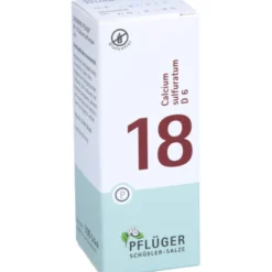 BIOCHEMIE Pflüger 18 Calcium sulfuratum D 6 Tabl. 100 St