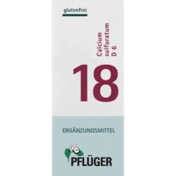 BIOCHEMIE Pflüger 18 Calcium sulfuratum D 6 Tabl. 100 St