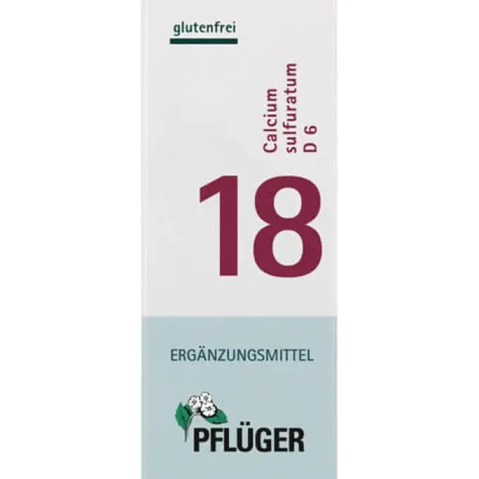 BIOCHEMIE Pflüger 18 Calcium sulfuratum D 6 Tabl. 100 St