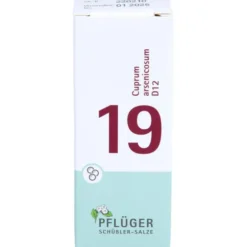 BIOCHEMIE Pflüger 19 Cuprum arsenicosum D 12 Glob. 15 g