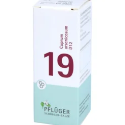BIOCHEMIE Pflüger 19 Cuprum arsenicosum D 12 Glob. 15 g