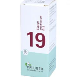 BIOCHEMIE Pflüger 19 Cuprum arsenicosum D 12 Glob. 15 g