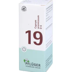 BIOCHEMIE Pflüger 19 Cuprum arsenicosum D 6 Tabl. 100 St