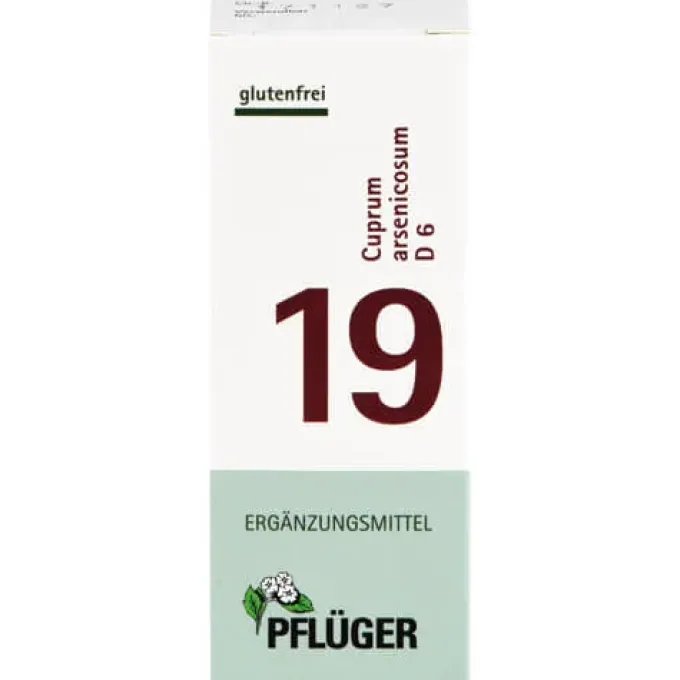 BIOCHEMIE Pflüger 19 Cuprum arsenicosum D 6 Tabl. 100 St