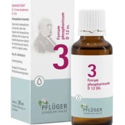 BIOCHEMIE Pflüger 3 Ferrum phosphoricum D 12 Tro. 30 ml