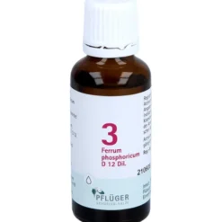 BIOCHEMIE Pflüger 3 Ferrum phosphoricum D 12 Tro. 30 ml