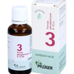 BIOCHEMIE Pflüger 3 Ferrum phosphoricum D 12 Tro. 30 ml