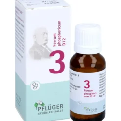 BIOCHEMIE Pflüger 3 Ferrum phosphoricum D 12 Glob. 15 g