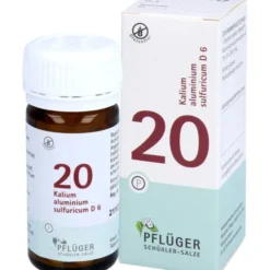 BIOCHEMIE Pflüger 20 Kalium alumin.sulfur.D 6 Tab. 100 St