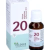 BIOCHEMIE Pflüger 20 Kalium alumin.sulfur.D 12 Gl. 15 g