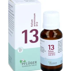 BIOCHEMIE Pflüger 13 Kalium arsenicosum D 12 Glob. 15 g