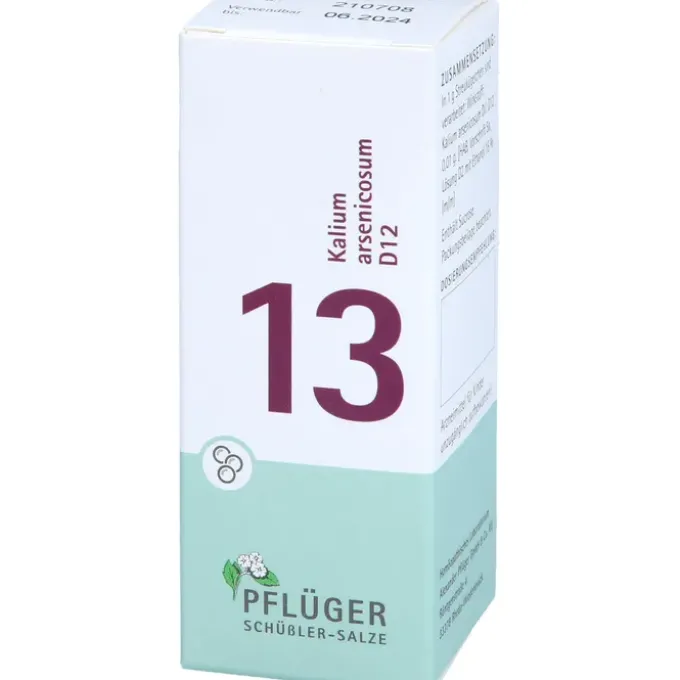 BIOCHEMIE Pflüger 13 Kalium arsenicosum D 12 Glob. 15 g
