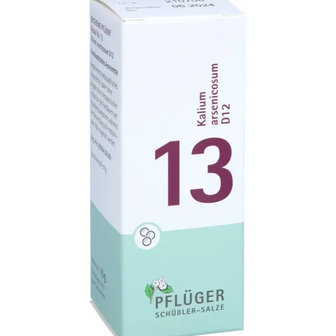 BIOCHEMIE Pflüger 13 Kalium arsenicosum D 12 Glob. 15 g