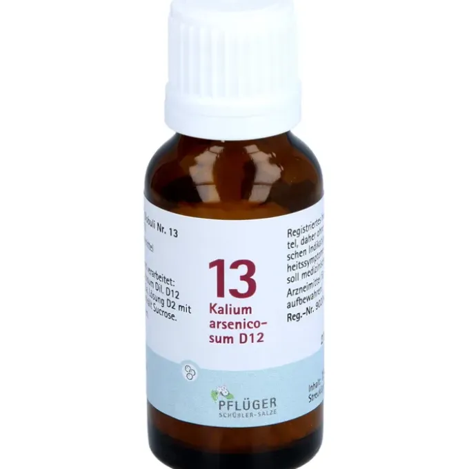 BIOCHEMIE Pflüger 13 Kalium arsenicosum D 12 Glob. 15 g