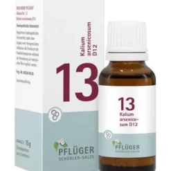 BIOCHEMIE Pflüger 13 Kalium arsenicosum D 12 Glob. 15 g