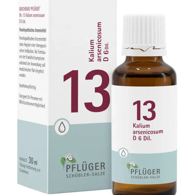 BIOCHEMIE Pflüger 13 Kalium arsenicosum D 6 Tropf. 30 ml