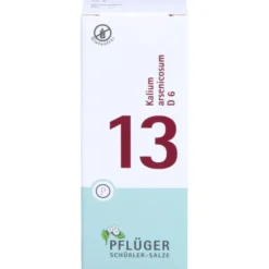 BIOCHEMIE Pflüger 13 Kalium arsenicosum D 6 Tabl. 100 St