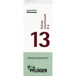 BIOCHEMIE Pflüger 13 Kalium arsenicosum D 6 Tabl. 100 St