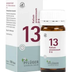 BIOCHEMIE Pflüger 13 Kalium arsenicosum D 6 Tabl. 100 St