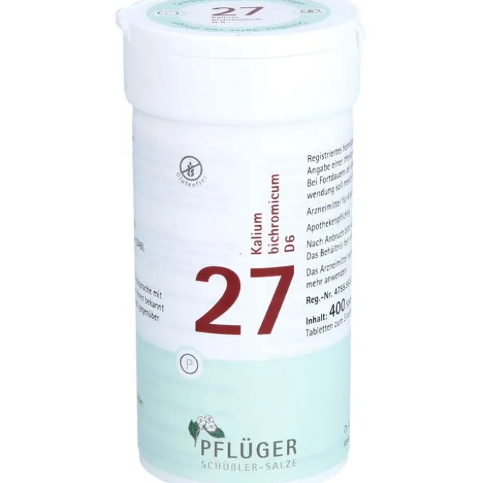 BIOCHEMIE Pflüger 27 Kalium bichromicum D 6 Tabl. 400 St