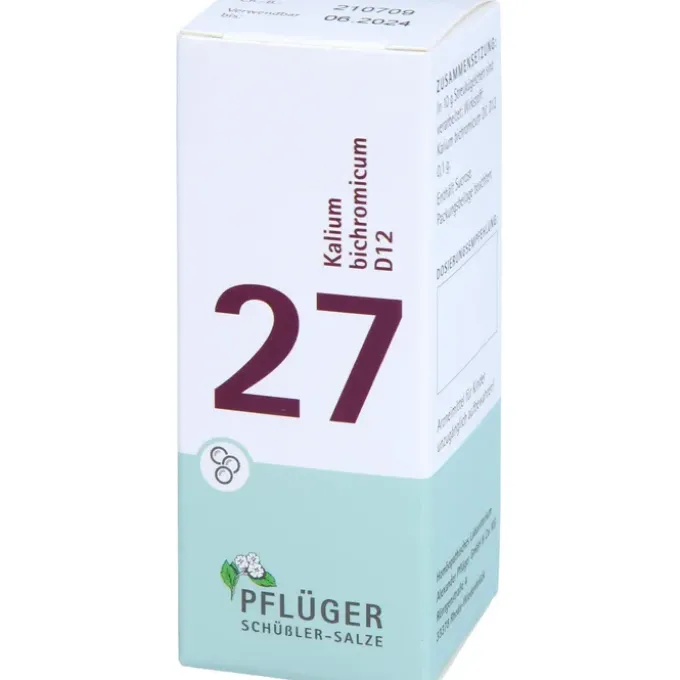 BIOCHEMIE Pflüger 27 Kalium bichromicum D 12 Glob. 15 g