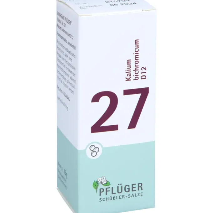 BIOCHEMIE Pflüger 27 Kalium bichromicum D 12 Glob. 15 g