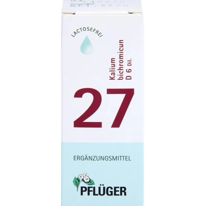 BIOCHEMIE Pflüger 27 Kalium bichromicum D 6 Tropf. 30 ml