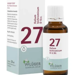 BIOCHEMIE Pflüger 27 Kalium bichromicum D 6 Tropf. 30 ml