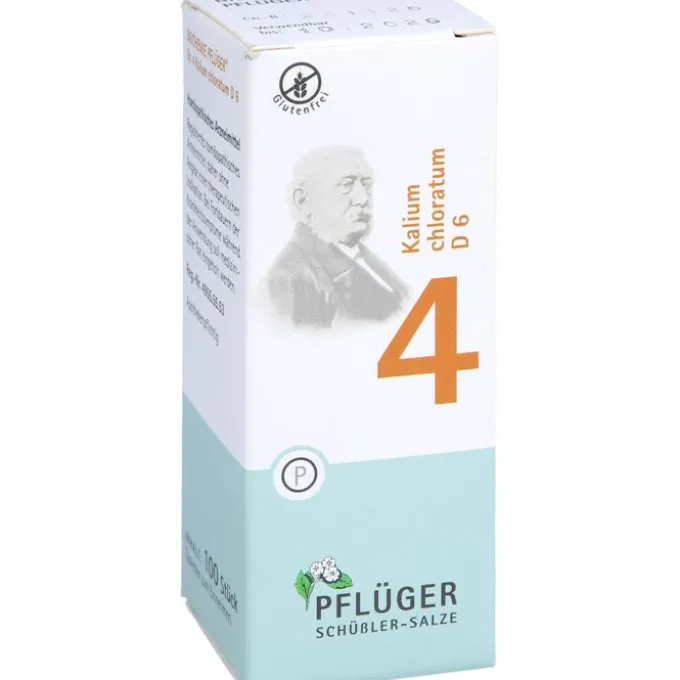 BIOCHEMIE Pflüger 4 Kalium chloratum D 6 Tabletten 100 St