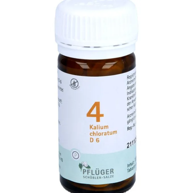 BIOCHEMIE Pflüger 4 Kalium chloratum D 6 Tabletten 100 St