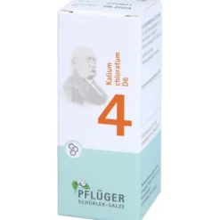 BIOCHEMIE Pflüger 4 Kalium chloratum D 6 Globuli 15 g