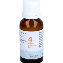 BIOCHEMIE Pflüger 4 Kalium chloratum D 6 Globuli 15 g
