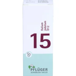 BIOCHEMIE Pflüger 15 Kalium jodatum D 12 Globuli 15 g