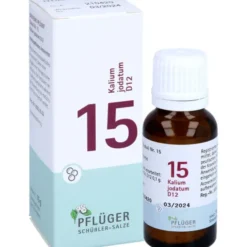 BIOCHEMIE Pflüger 15 Kalium jodatum D 12 Globuli 15 g