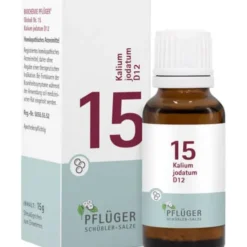BIOCHEMIE Pflüger 15 Kalium jodatum D 12 Globuli 15 g