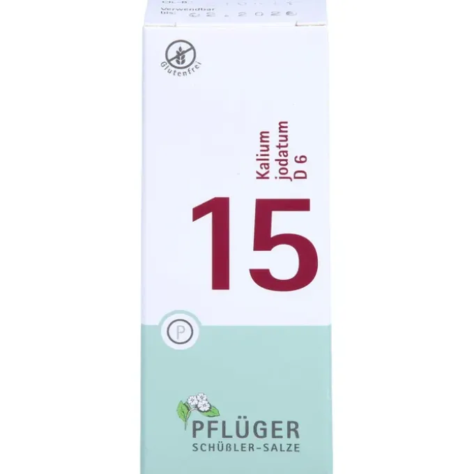 BIOCHEMIE Pflüger 15 Kalium jodatum D 6 Tabletten 100 St