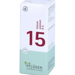 BIOCHEMIE Pflüger 15 Kalium jodatum D 6 Tabletten 100 St