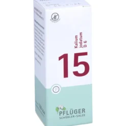 BIOCHEMIE Pflüger 15 Kalium jodatum D 6 Tabletten 100 St