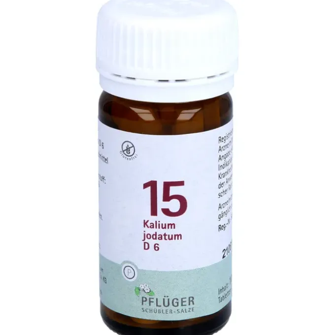 BIOCHEMIE Pflüger 15 Kalium jodatum D 6 Tabletten 100 St