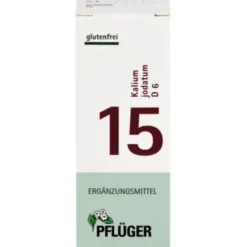BIOCHEMIE Pflüger 15 Kalium jodatum D 6 Tabletten 100 St