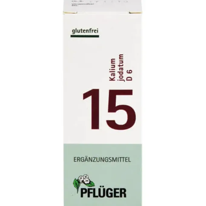 BIOCHEMIE Pflüger 15 Kalium jodatum D 6 Tabletten 100 St