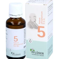 BIOCHEMIE Pflüger 5 Kalium phosphoricum D 6 Tropf. 30 ml