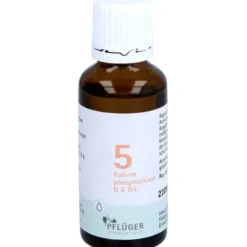 BIOCHEMIE Pflüger 5 Kalium phosphoricum D 6 Tropf. 30 ml