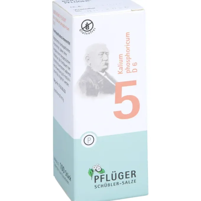 BIOCHEMIE Pflüger 5 Kalium phosphoricum D 6 Tabl. 100 St