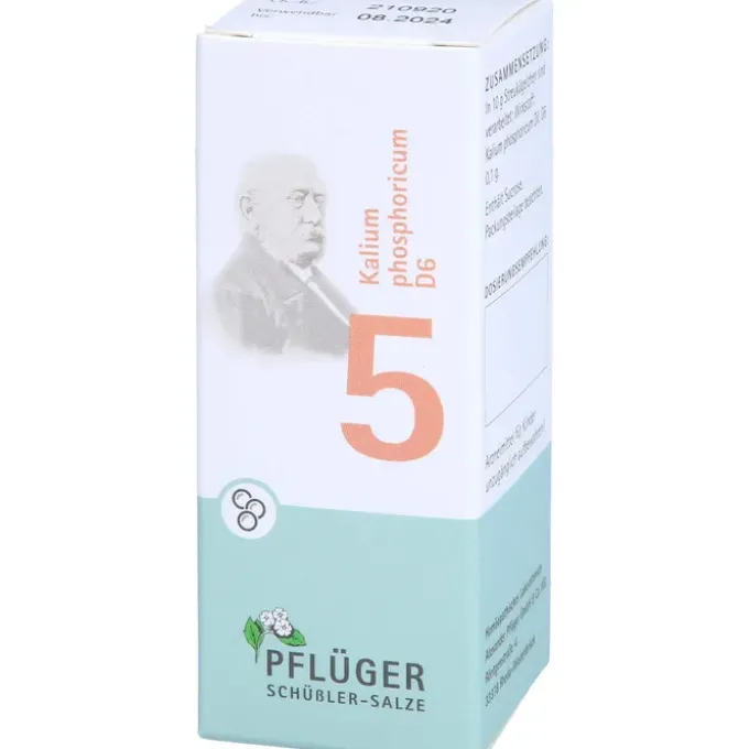 BIOCHEMIE Pflüger 5 Kalium phosphoricum D 6 Glob. 15 g