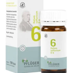 BIOCHEMIE Pflüger 6 Kalium sulfuricum D 6 Tabl. 100 St